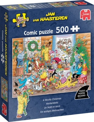 Jumbo 500 - Jan Van Haasteren - A Woolly Christmas