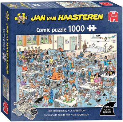 Jumbo 2000 - Jan Van Haasteren - The cat pageantry