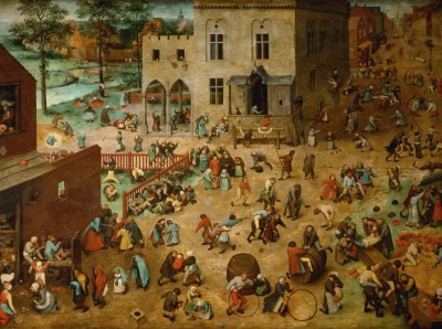 Grafika 2000 - Pieter Brueghel - Children's Games, 1560