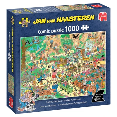 Jumbo 1000 - Jan van Haasteren - Flutterly Fabulous