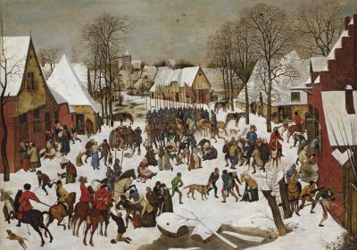 Grafika 1000 - Pieter Brueghel - Massacre of the Innocents, 1566