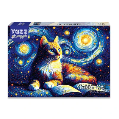 Yazz Puzzle 1000 - Starry Cat