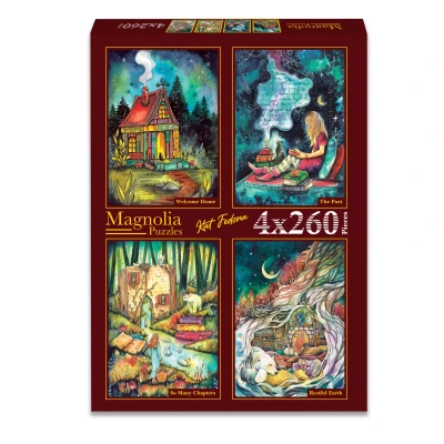 Magnolia 4x260 - Kat Fedora, Welcome Home - The Poet - So Many Chapters - Restful Earth