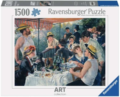 Ravensburger 1500 - Renoir Pierre Auguste, The Rower´s Breakfast