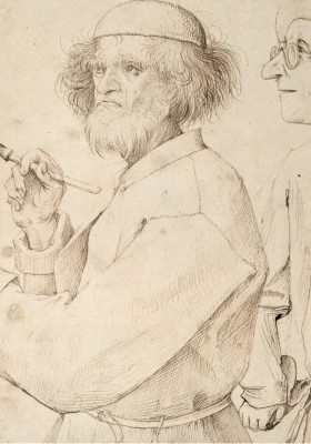 Grafika 1000 - Pieter Brueghel - The Painter and the Buyer, 1565