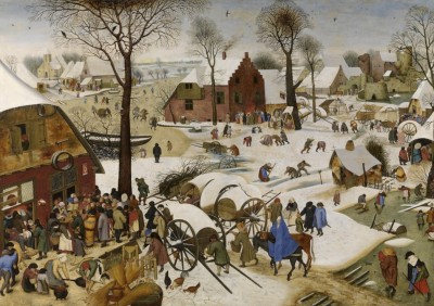 Grafika 1500 - Pieter Brueghel - Numbering at Bethlehem
