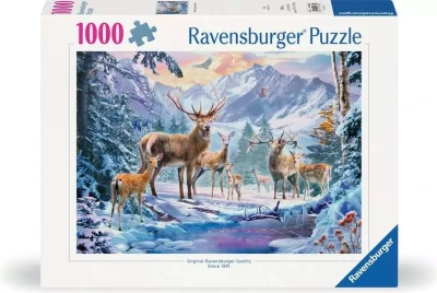 Ravensburger 1000 - Deer and Stags in Winter