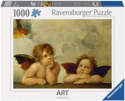 Ravensburger 1000 - Edgar Degas, Cherubs (detail of Madonna Sistina)