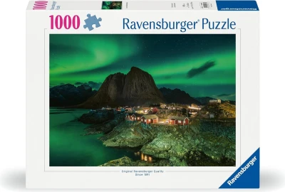 Ravensburger 1000 - Northern Lights over Hamnoy
