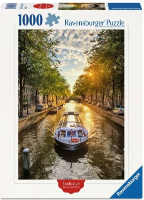 Ravensburger 1000 - Canal cruise, Amsterdam