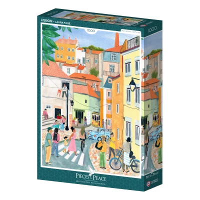 Pieces & Peace 1000 - Laura Page, Lisbon