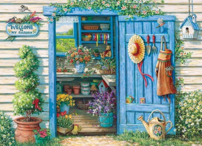 Cobble Hill 1000 - Janet Kruskamp : Welcome to My Garden