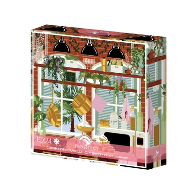 Pieces & Peace 1024 - Vero illustrates, New Orleans Kitchen