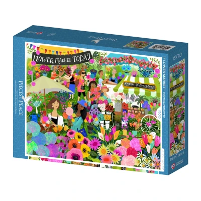 Pieces & Peace 1500 - Cynthia Frenette, Flower Market