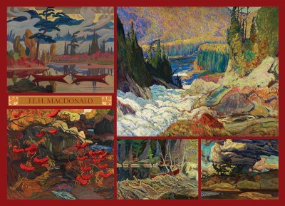 Cobble Hill 1000 - J.E.H. MacDonald - Collage - MacDonald Collection