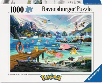 Ravensburger 1000 - Pokemon Collectors Vaporeon and Temperate Marine