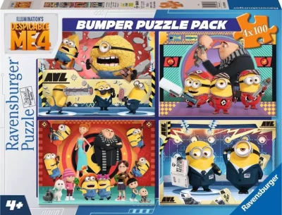 Ravensburger 4x100 - Minionki Bumper Pack