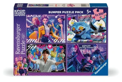Ravensburger 4x100 - Kpop Demon Hunters Bumper Pack