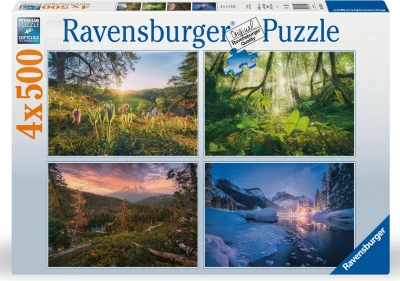 Ravensburger 4x500 - Four seasons