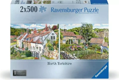Ravensburger 2x500 - Trevor Mitchell, Cosy Cottages No.1 - North Yorkshire
