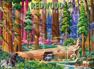Ravensburger 500 - National Park Collection Redwood