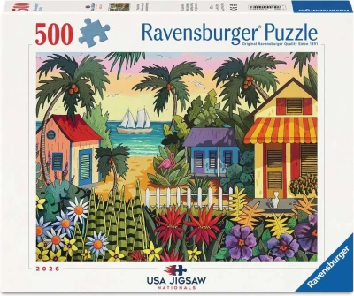 Ravensburger 500 - USA Jigsaw Nationals 26': Tropical Vibes