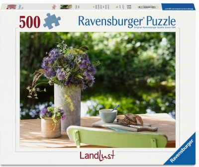 Ravensburger 500 - Floral Arrangement on the Garden Table