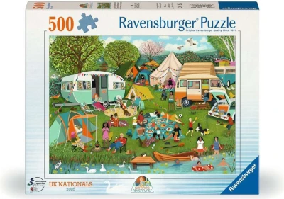 Ravensburger 500 - Angela Holland, Camping Adventures