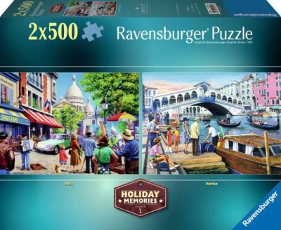 Ravensburger 2x500 - Holiday Memories No.1