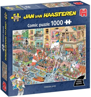 Jumbo 1000 - Jan van Haasteren - Celebrite Pride!