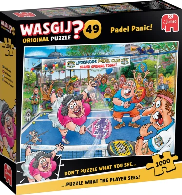 Jumbo 1000 - Wasgij Original 49: Padel Panic!
