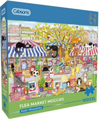 Gibsons 100 XXL - Kate Mawdsley, Flea Market Moggies