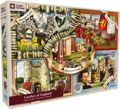 Gibsons 1000 - Tristam Rossin, English Heritage: Castles of England