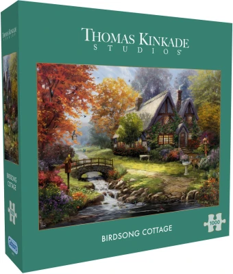 Gibsons 1000 - Thomas Kinkade, Birdsong Cottage