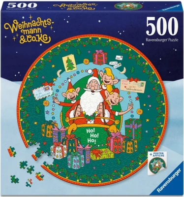 Ravensburger  500 - Circle of Colors: The Secret World of Santa Claus