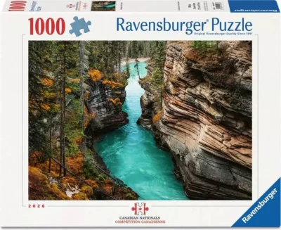 Ravensburger 1000 - Canadian Nationals: Athabasca Falls, Canada