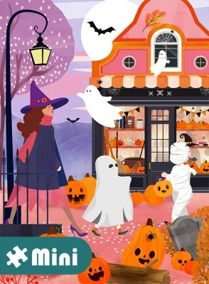 Pieces & Peace 96 Mini Puzzle - Halloween