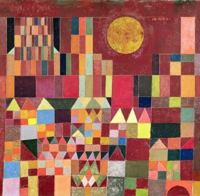 Grafika 1500 - Paul Klee : Castle and Sun, 1928