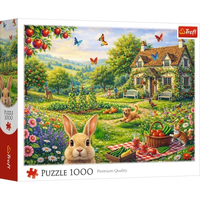 Trefl 1000 - Domek na wsi