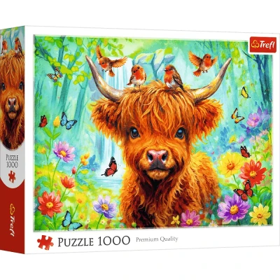 Trefl 1000 - Szkocka krowa