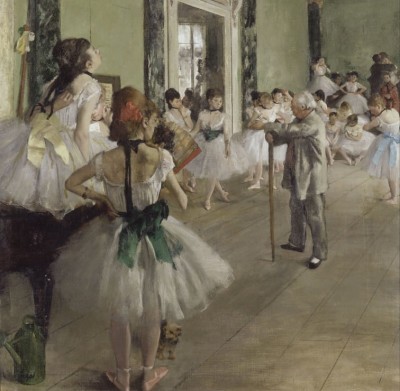 Grafika 1500 - Edgar Degas : The dance class, 1871-1874