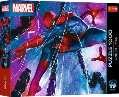 Trefl 1000 - Premium Plus - Spider-man: Sieć przygód