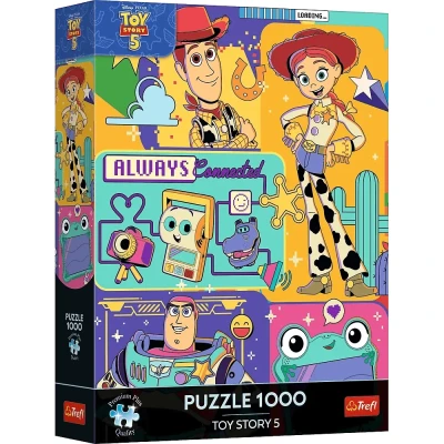 Trefl 1000 - Premium Plus - Toy Story 5, Świat Zabawek