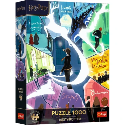 Trefl 1000 - Premium Plus - Harry Potter: Zaklęcia i patronusy