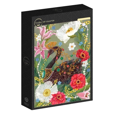 Grafika 500 - Olga Akbarova, Black Swan and Pearls
