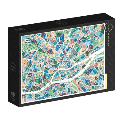 Grafika 1000 - Antoine Corbineau, Carte de Nantes