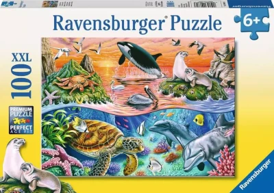 Ravensburger 100 XXL - Wzburzony ocean