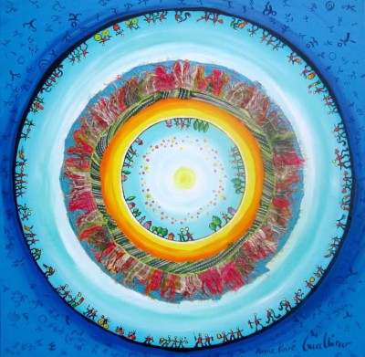 Grafika 1500 - Anne Poire & Patrick Guallino - Mandala of happiness