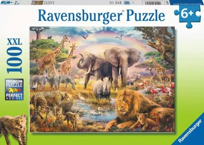 Ravensburger 100 XXL - Afrykańska sawanna