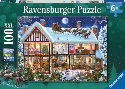 Ravensburger 100 XXL - Święta Bożego Narodzenia w domu